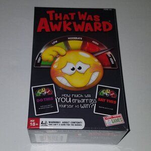 NEW That Was Awkward Card Game Do Say This Adult Content 18+ FACTORY SEALED